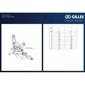Gilles AS31GT3 Rearsets for the Yamaha YZF-R9